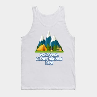 Parke Peak, Glacier National Park Tank Top